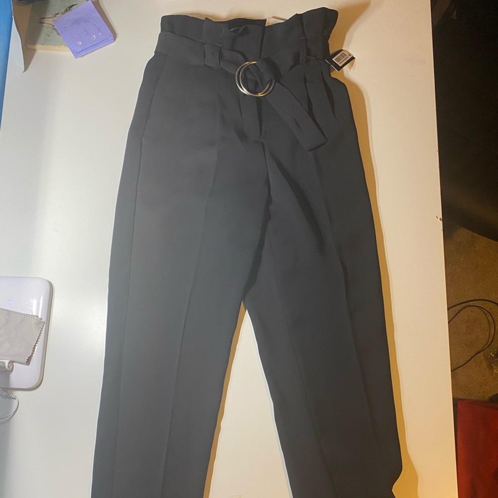 Express Paperbag Dress Pants